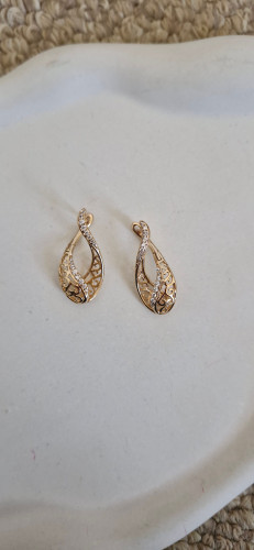 گوشواره قجر اشکی ژوپینگ کد 10